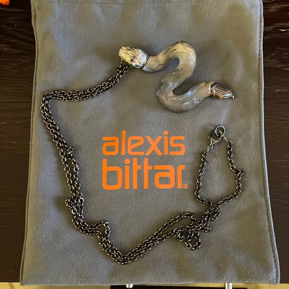 Alexis Bittar Snake Necklace - Picture 1 of 7